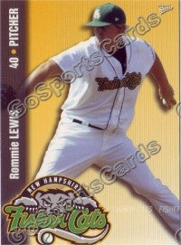 2009 New Hampshire Fisher Cats Rommie Lewis