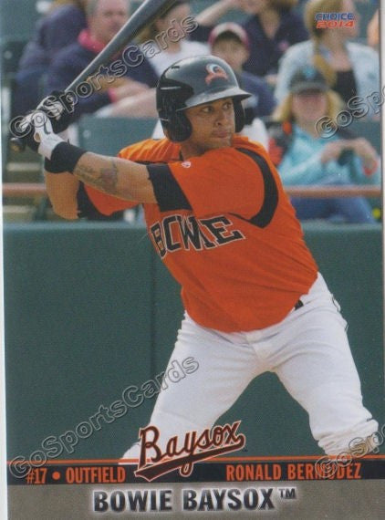 2014 Bowie Baysox Ronald Bermudez