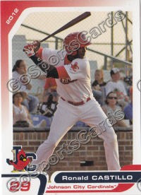2012 Johnson City Cardinals Ronard Ronald Castillo