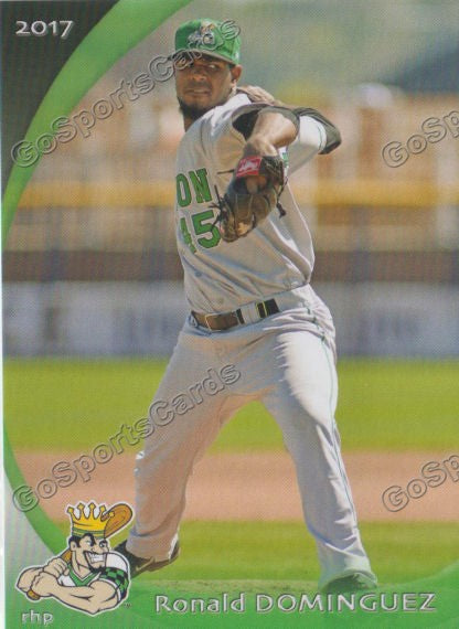 2017 Clinton LumberKings Ronald Dominguez