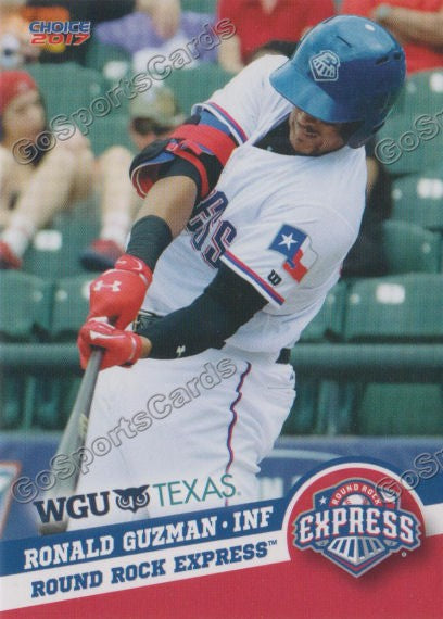 2017 Round Rock Express Ronald Guzman