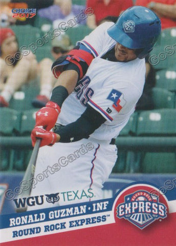 2017 Round Rock Express Ronald Guzman