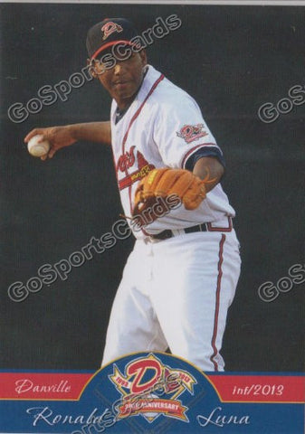 2013 Danville Braves Ronald Luna