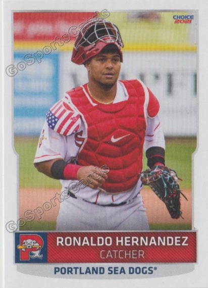 2021 Portland Sea Dogs Ronaldo Hernandez