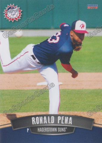 2016 Hagerstown Suns Ronald Pena