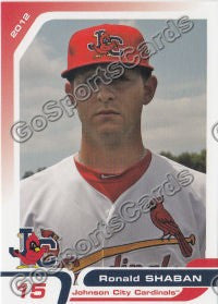 2012 Johnson City Cardinals Ronald Shaban