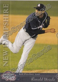 2012 New Hampshire Fisher Cats Ronald Uviedo