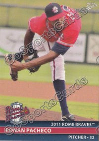 2011 Rome Braves Ronan Pacheco