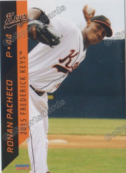 2015 Frederick Keys Ronan Pacheco