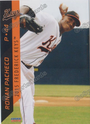 2015 Frederick Keys Ronan Pacheco