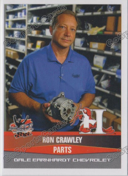 2014 Hickory Crawdads Ron Crawley Dale Earnhardt