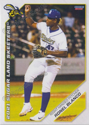 2021 Sugar Land Skeeters Ronel Blanco