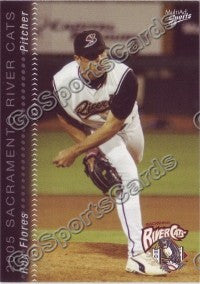 2005 Sacramento River Cats Multi-Ad Ron Flores
