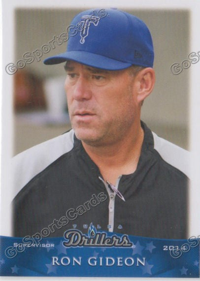 2014 Tulsa Drillers Ron Gideon