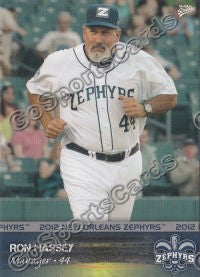 2012 New Orleans Zephyrs Ron Hassey