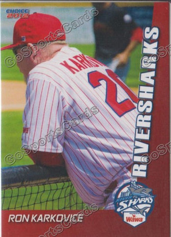 2012 Camden RiverSharks Ron Karkovice