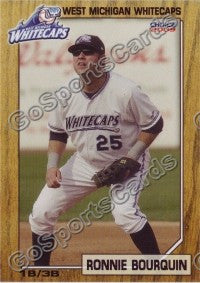 2009 West Michigan WhiteCaps Ronnie Bourquin