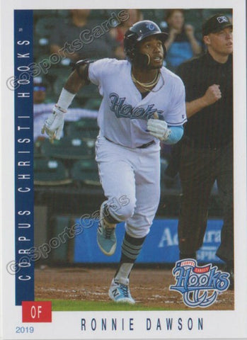 2019 Corpus Christi Hooks Ronnie Dawson