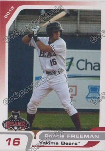 2012 Yakima Bears Ronnie Freeman