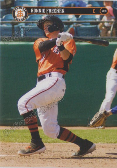 2019 San Jose Giants Ronnie Freeman