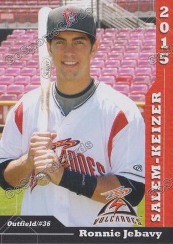 2015 Salem Keizer Volcanoes Ronnie Jebavy