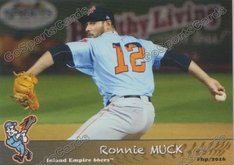 2016 Inland Empire 66ers Ronald Ronnie Muck