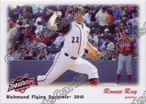 2010 Richmond Flying Squirrels Ronnie Ray