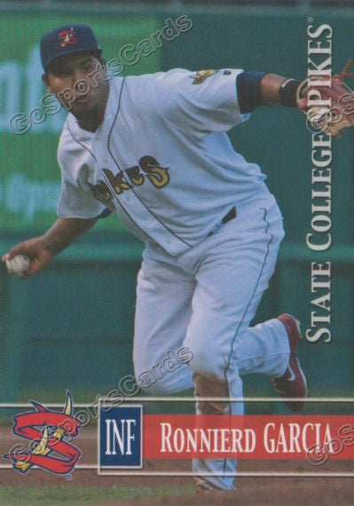 2014 State College Spikes Ronnierd Garcia