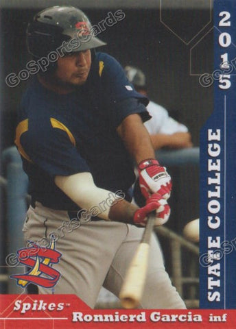 2015 State College Spikes Ronnierd Garcia