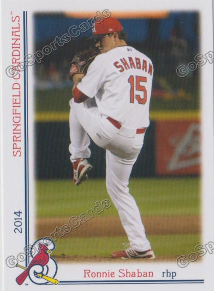 2014 Springfield Cardinals Ronnie Shaban