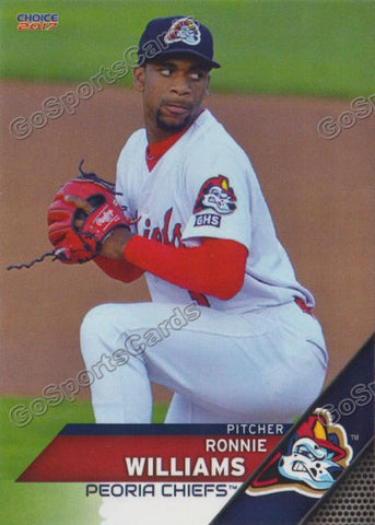 2017 Peoria Chiefs Ronnie Williams