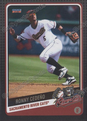 2015 Sacramento River Cats Ronny Cedeno