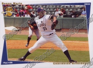 2010 Charleston RiverDogs Ronny Marte