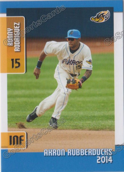 2014 Akron RubberDucks Ronny Rodriguez
