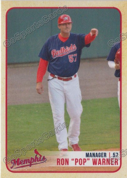 2014 Memphis Redbirds Ron Pop Warner
