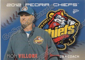 2012 Peoria Chiefs Ron Villone