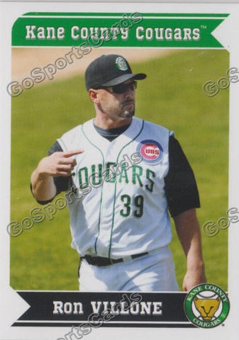 2013 Kane County Cougars Ron Villone