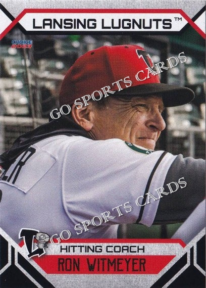 2023 Lansing Lugnuts Ron Witmeyer