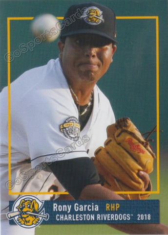2018 Charleston RiverDogs Rony Garcia