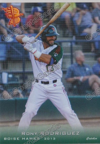 2013 Boise Hawks Rony Rodriguez
