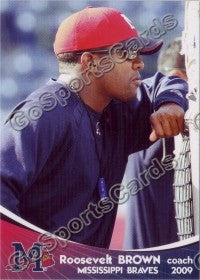 2009 Mississippi Braves Roosevelt Brown