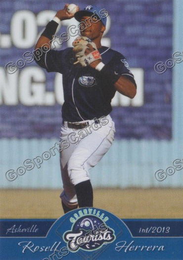 2013 Asheville Tourists Rosell Herrera