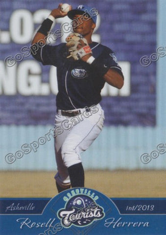 2013 Asheville Tourists Rosell Herrera