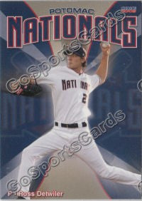 2008 Potomac Nationals Ross Detwiler