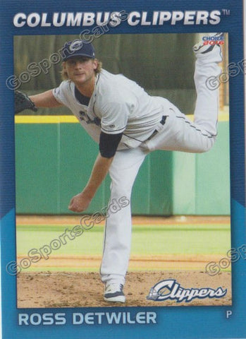 2016 Columbus Clippers Ross Detwiler