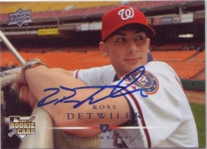 Ross Detwiler 2008 Upper Deck (Autograph)