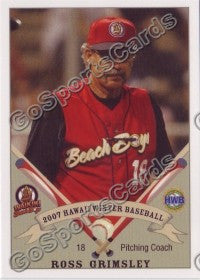 2007 Waikiki Beachboys Hawaii League ROSS GRIMSLEY