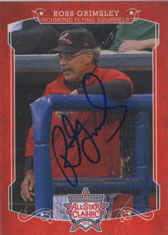 Ross Grimsley 2012 Eastern League All Star (Autograph)