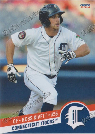 2014 Connecticut Tigers Ross Kivett