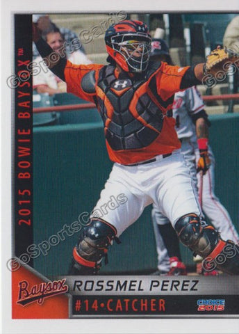 2015 Bowie Baysox Rossmel Perez